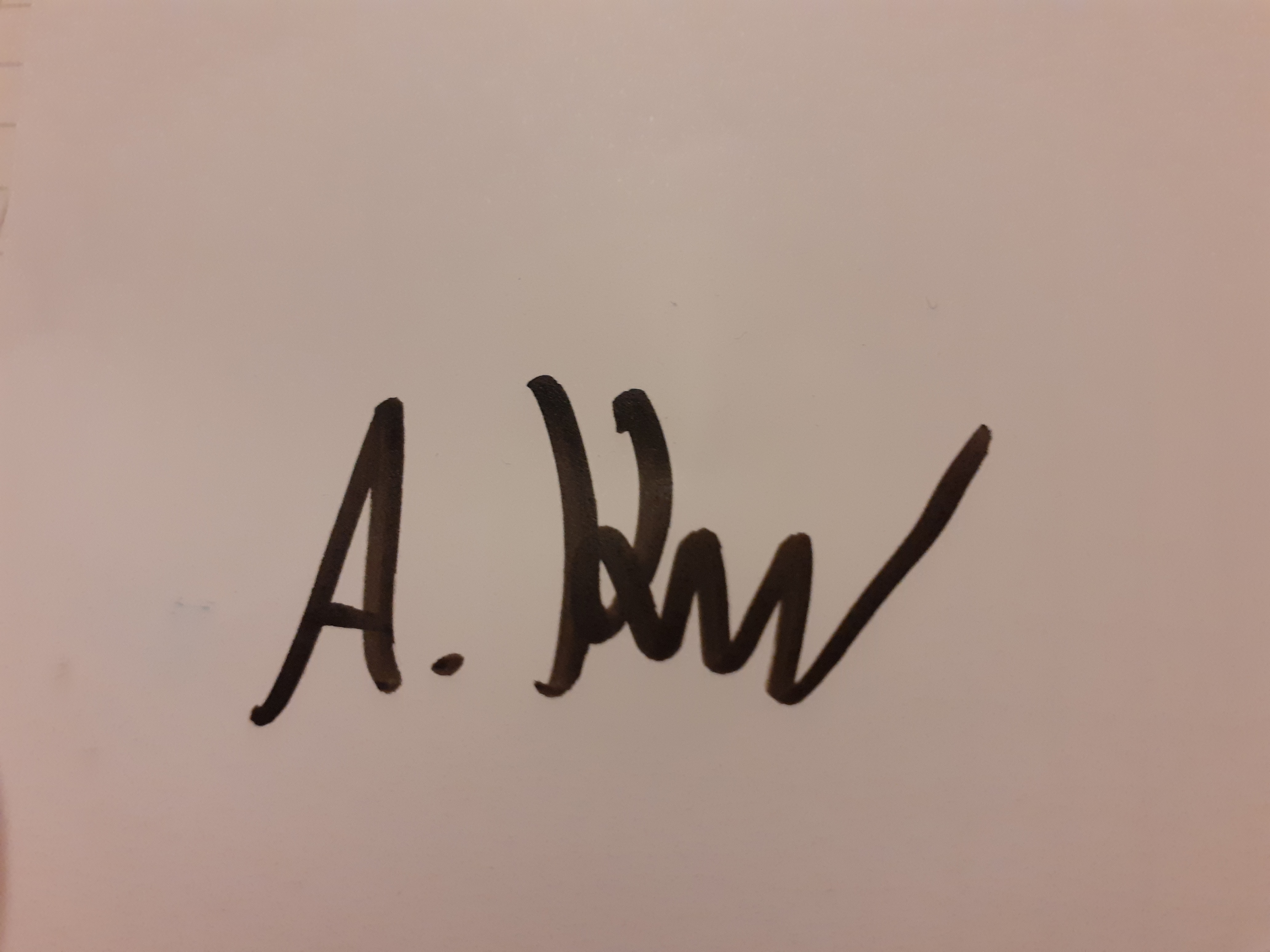 Unterschrift (eingescannt)